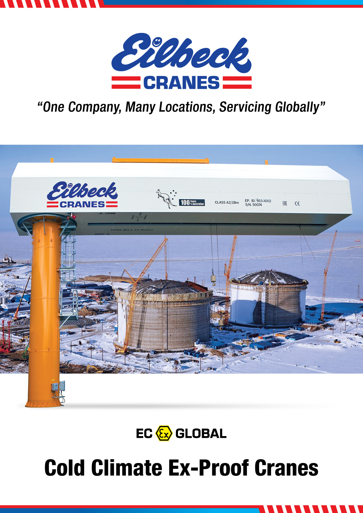 Cold Climate LNG Cranes
