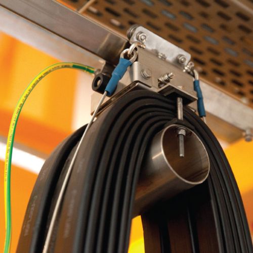 SS Catenary Festoon System designed specifically for Ex requirements.