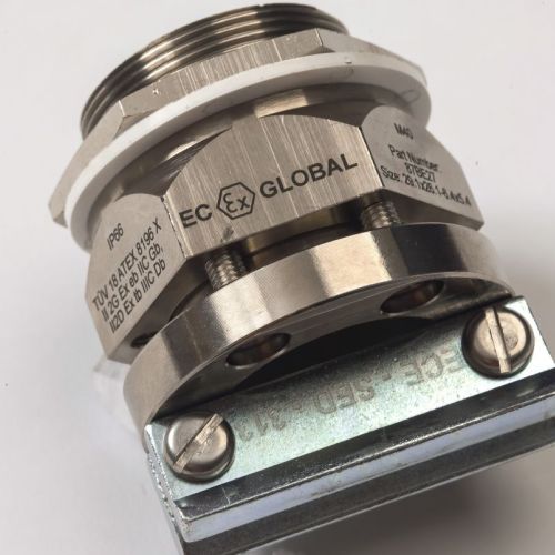 Flat Cable Gland for Ex Zones