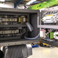 Control Panel Marine Grade Aluminium Front Cover